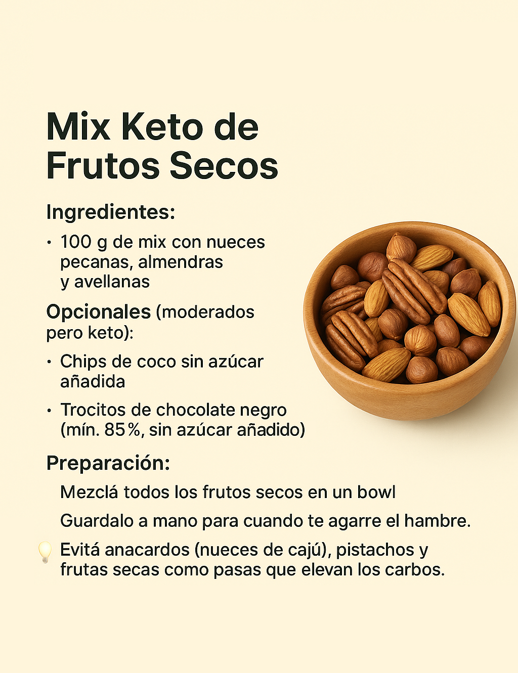 Mix Keto de Frutos Secos